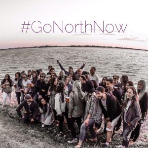 photo of the North team with #GoNorthNow