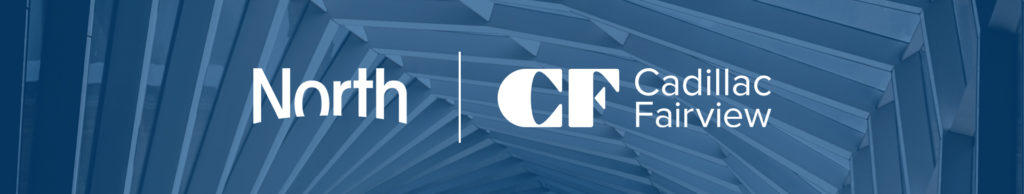 North and Cadillac Fairview Logos